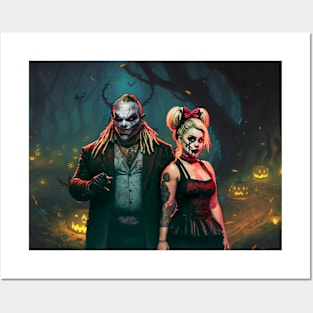 Bray wyatt and alexa Posters and Art